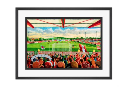 Crown Ground Stadium Fine Art Print - Accrington Stanley FC Crown Ground Stadium Fine Art Print - Accrington Stanley FC